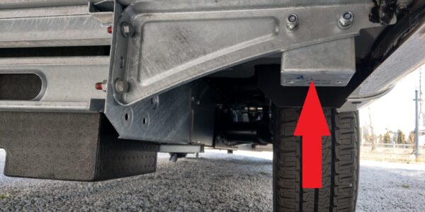 Bracket for stabiliser support 2 pcs.