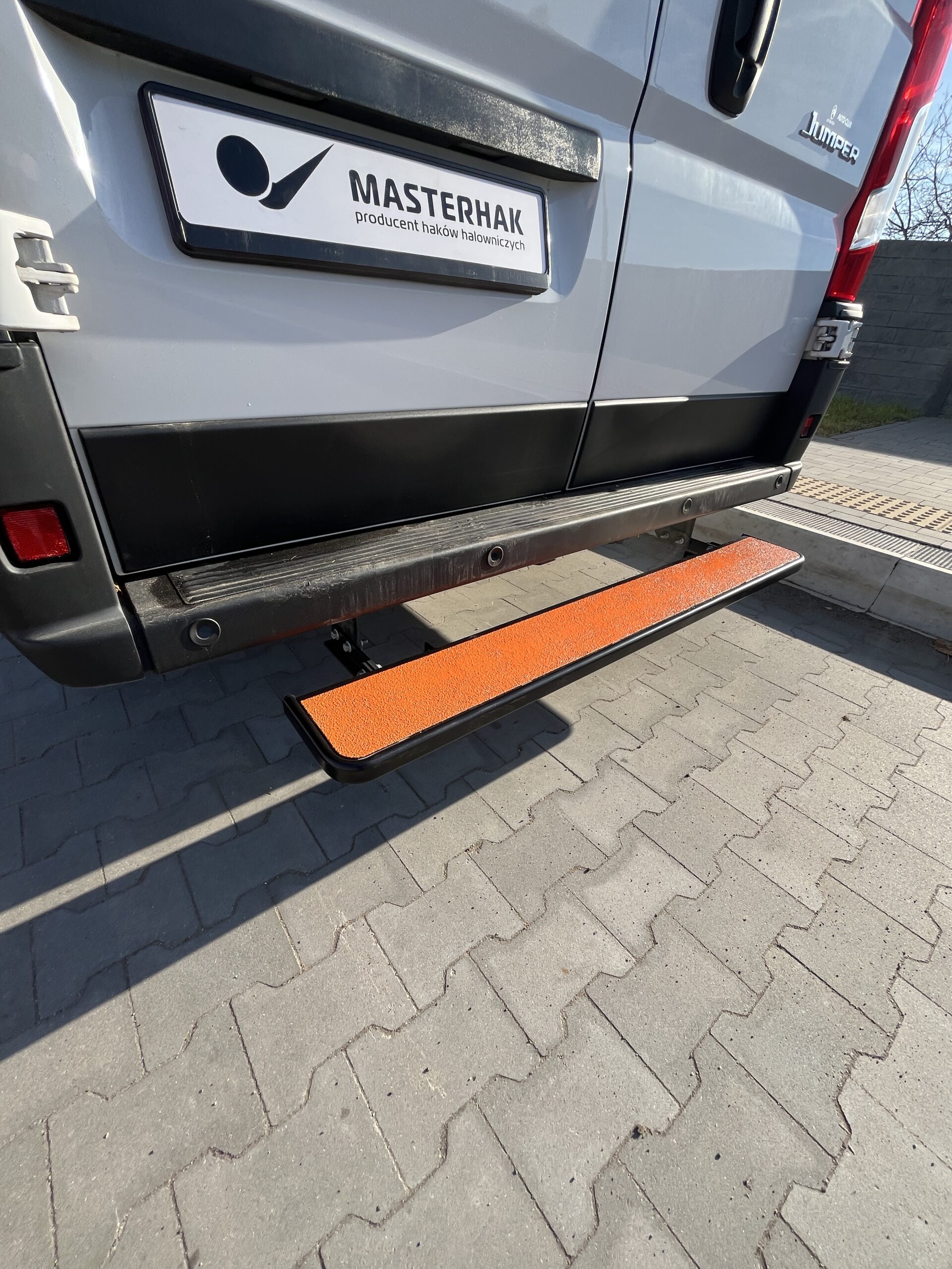 MasterSTEP S1 - Metall-Hecktrittstufe für Toyota Proace Max - Anti-Rutsch-Matte