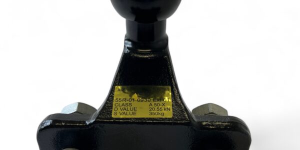 ILS C2 Tow Ball – 2-Bolt Flange M16 incl. Bolt Kit M16x50 Grade 10.9