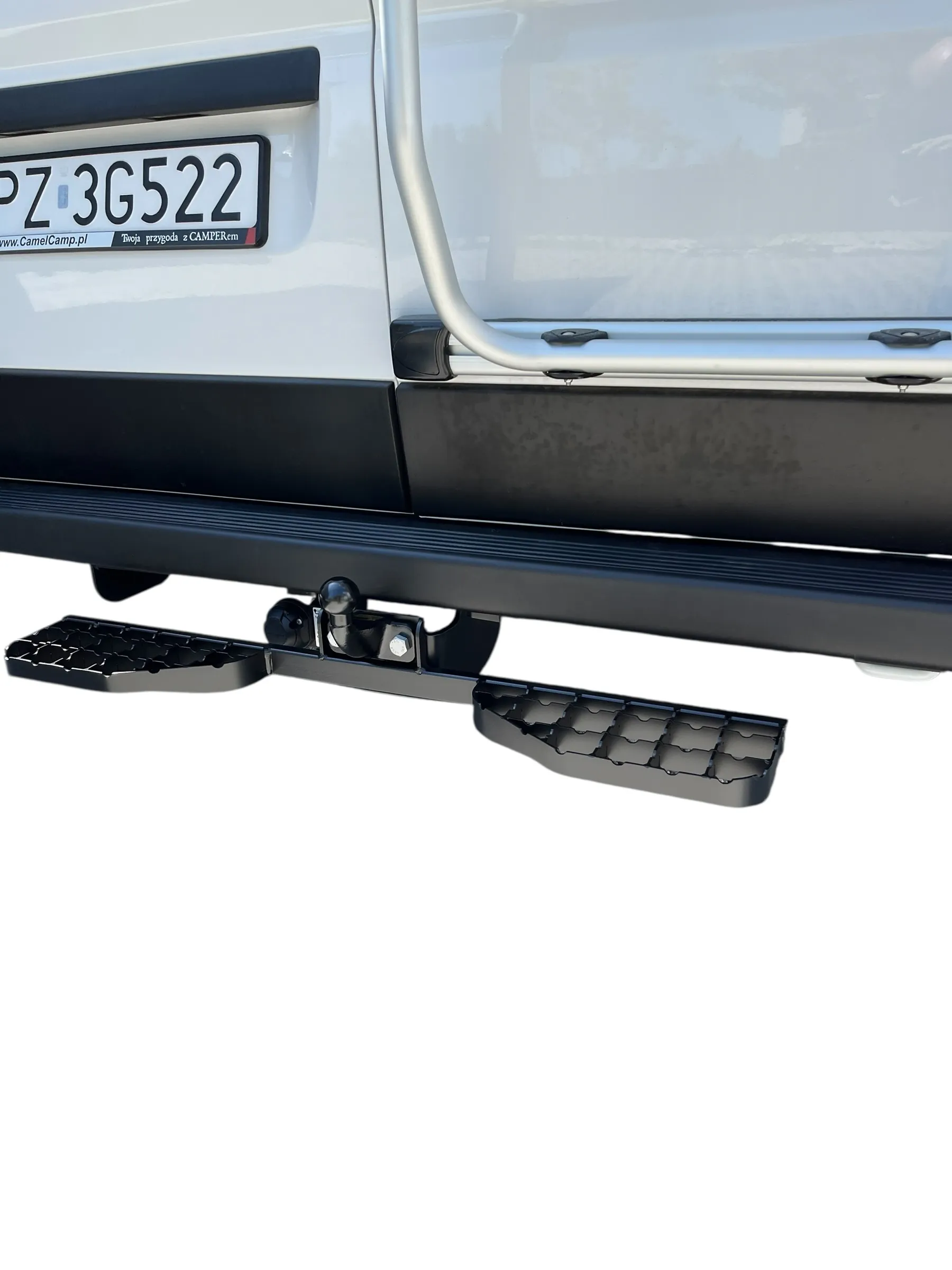 Double Towbar Step M16 - Rear Step for Van, Bus and Camper, 2-Bolt Flange - Image 13