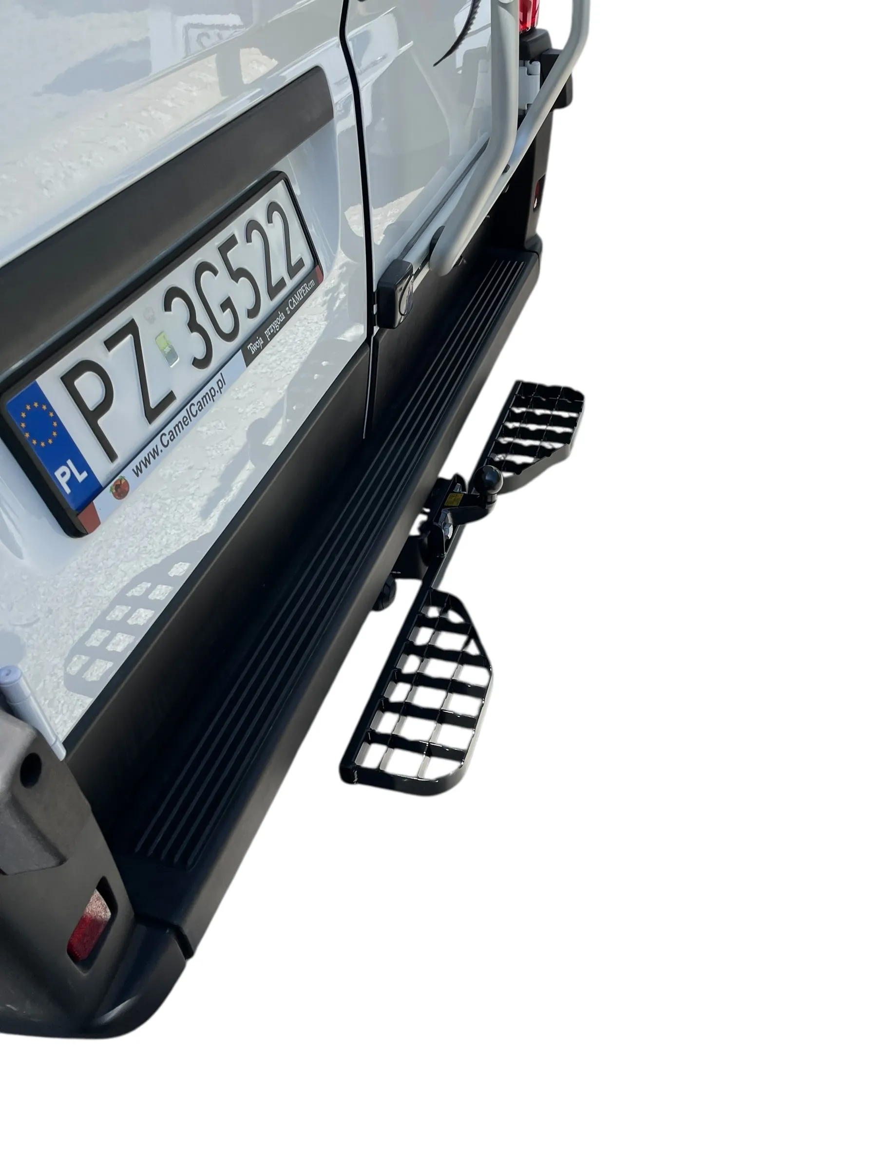 Double Towbar Step M16 - Rear Step for Van, Bus and Camper, 2-Bolt Flange - Image 15