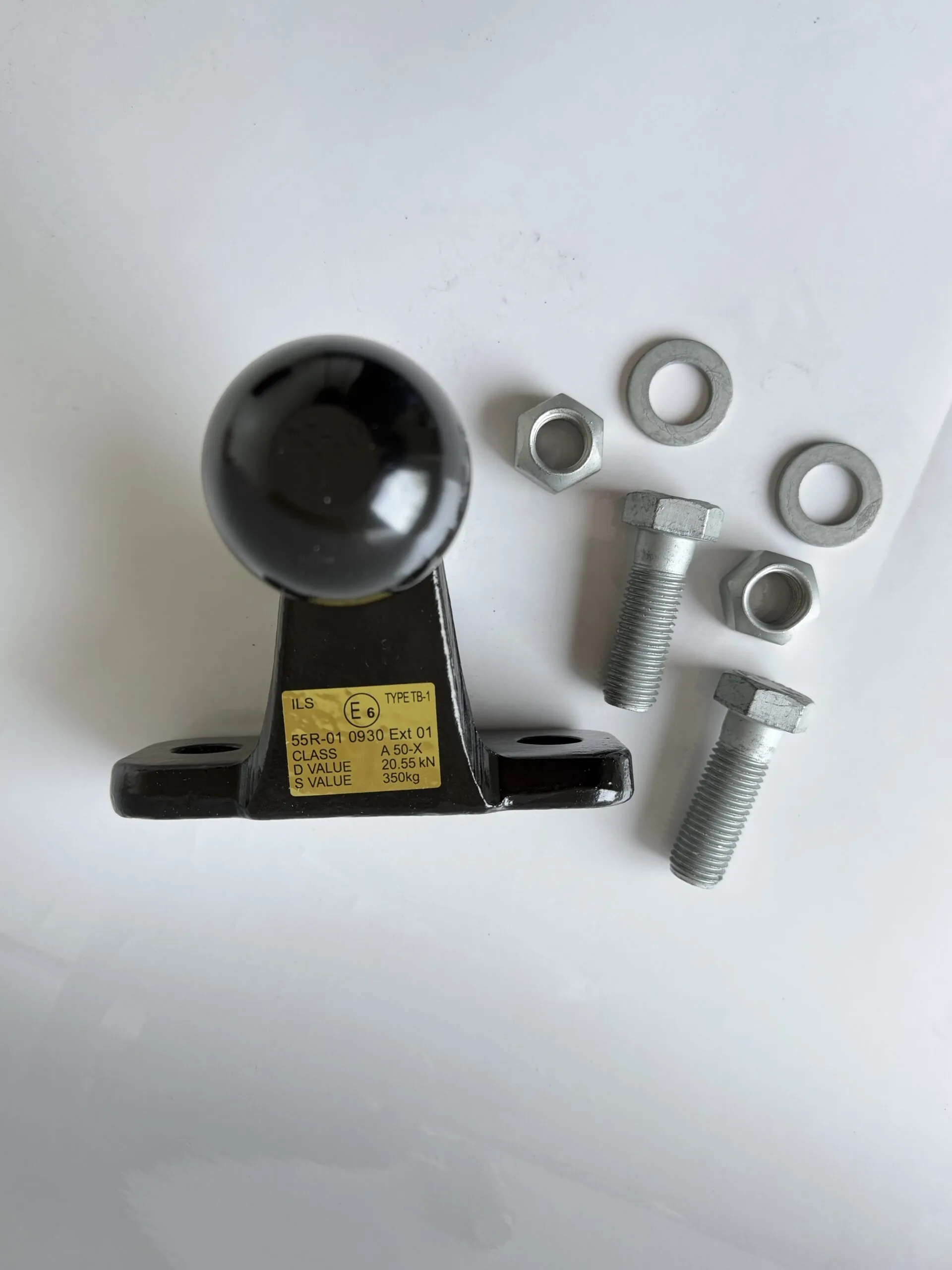 ILS C2 Tow Ball - 2-Bolt Flange M16 incl. Bolt Kit M16x50 Grade 10.9 - Image 6