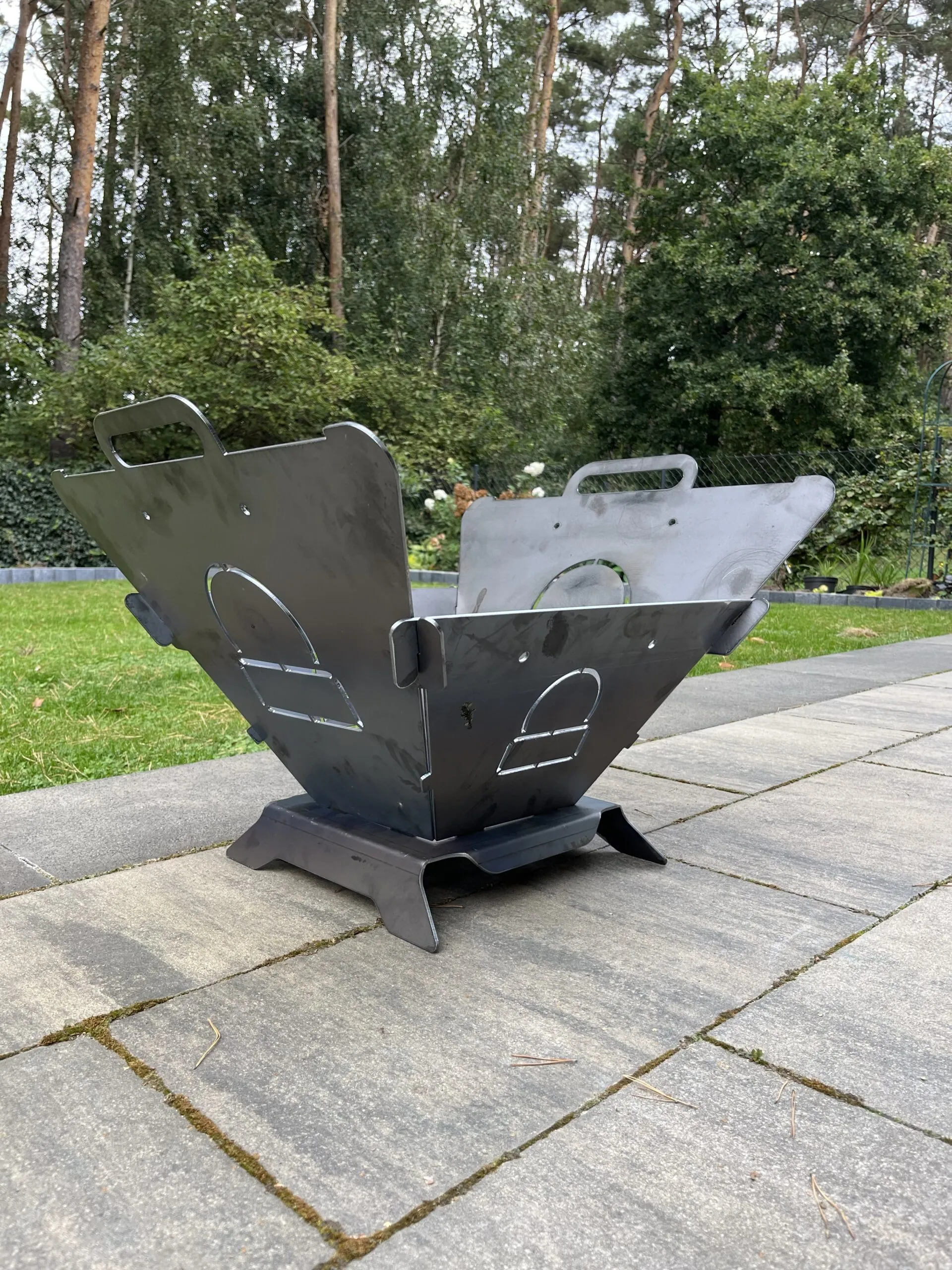 MasterBBQ #1 – folding fire pit with grill grate | fire pit and BBQ 2in1 - Image 5