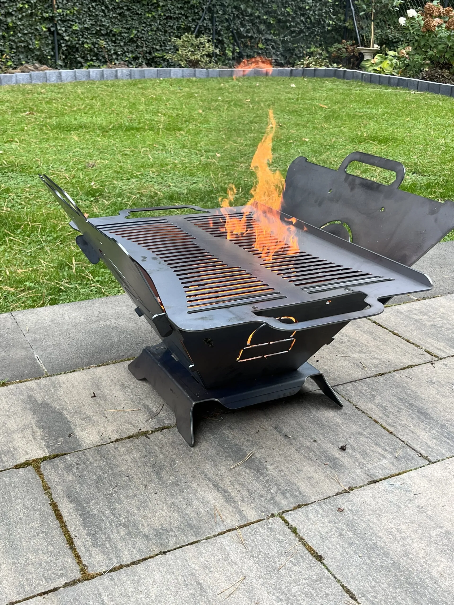MasterBBQ #1 – folding fire pit with grill grate | fire pit and BBQ 2in1 - Image 9
