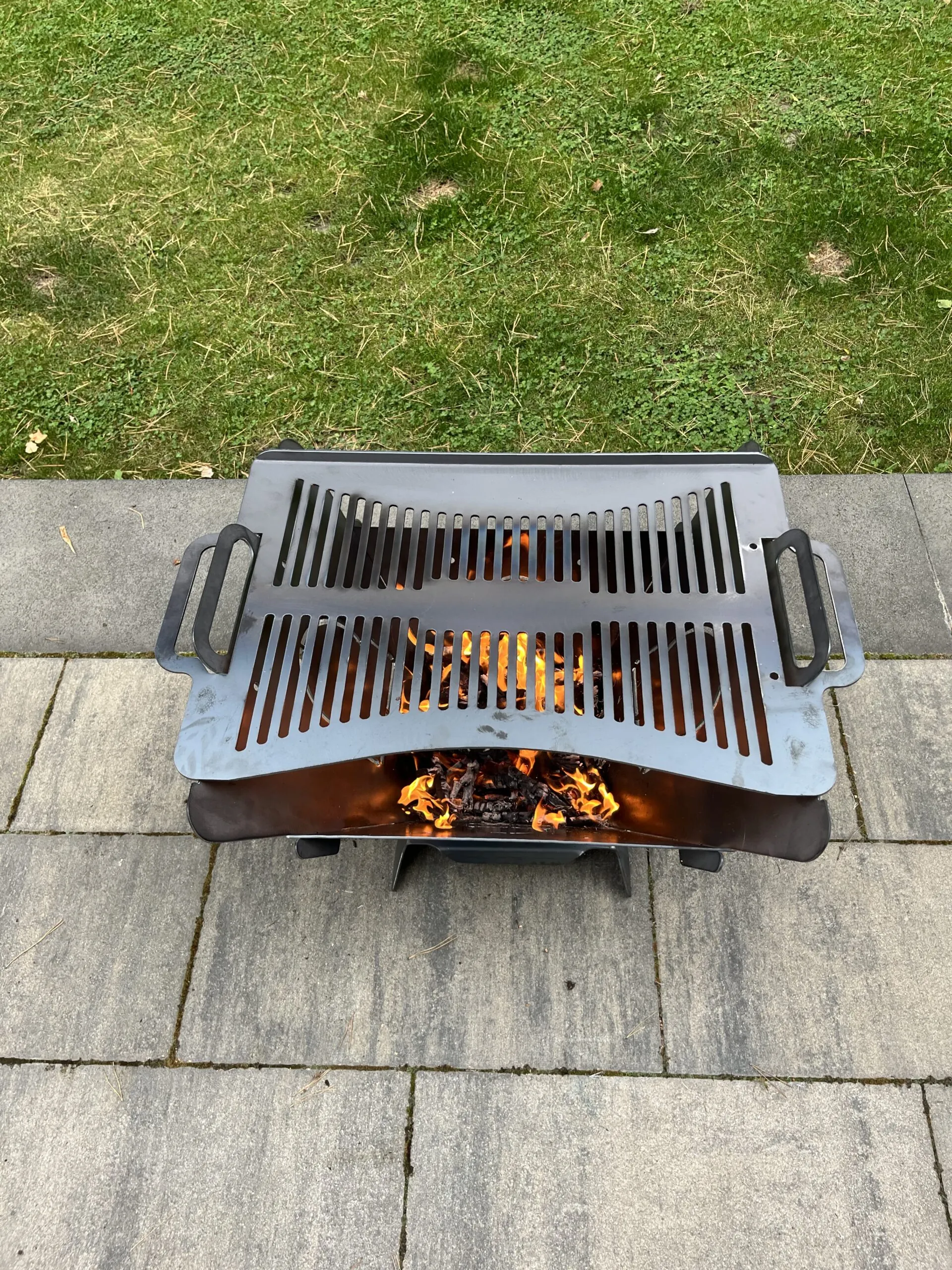 MasterBBQ #1 – folding fire pit with grill grate | fire pit and BBQ 2in1 - Image 10