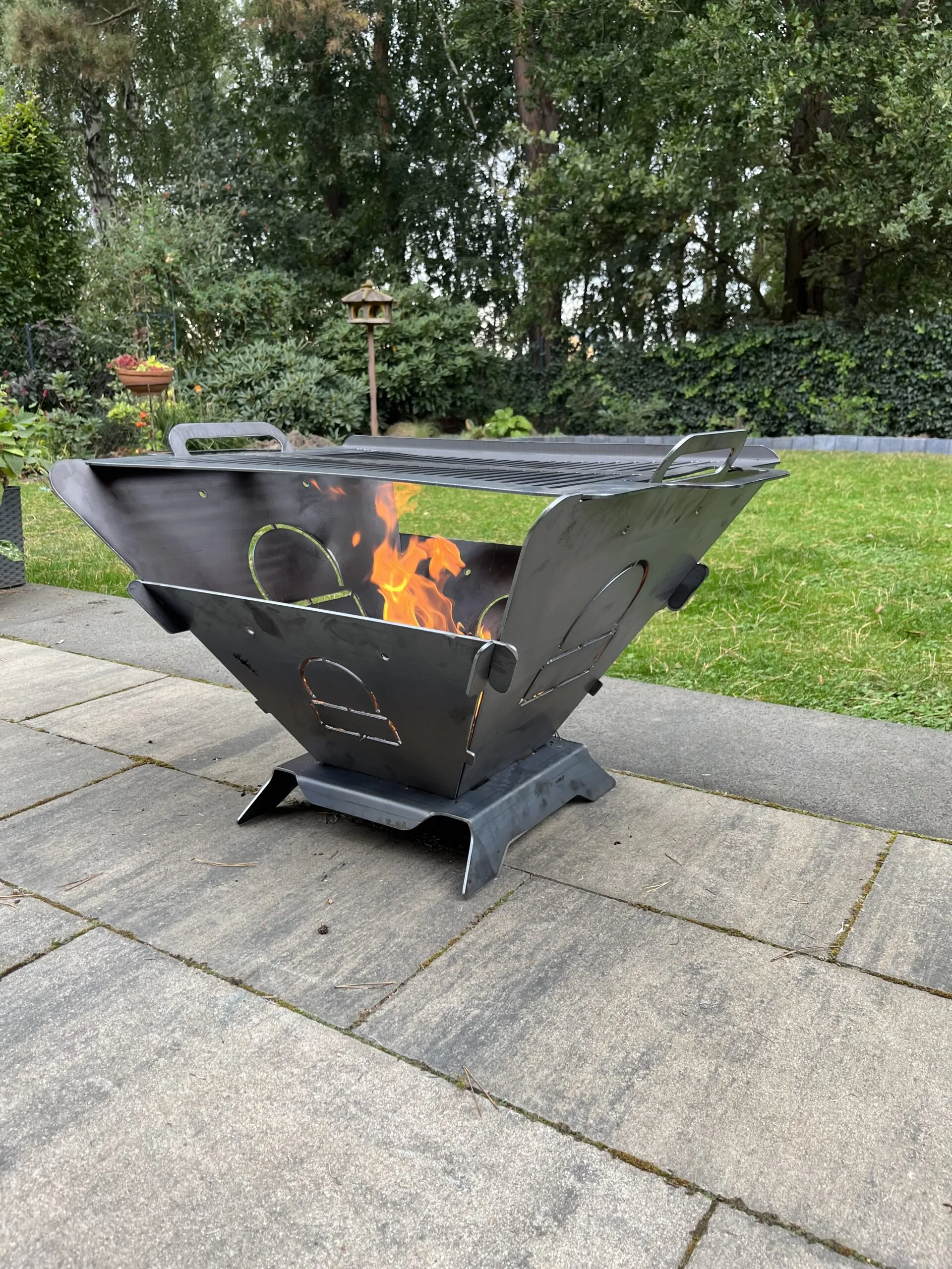 MasterBBQ #1 – folding fire pit with grill grate | fire pit and BBQ 2in1 - Image 13