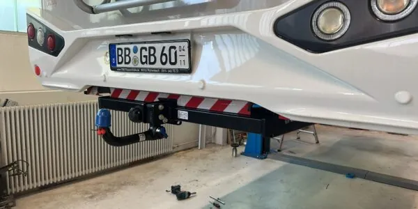 Detachable Towbar for Fiat Ducato Motorhomes from 06/2006 - for Vehicles without Factory Towbar Preparation